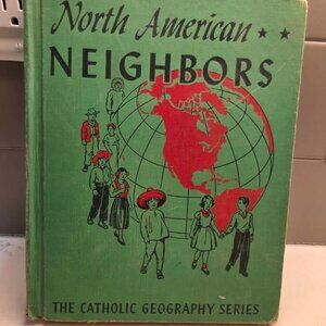 North American neighbors vintage book (1)